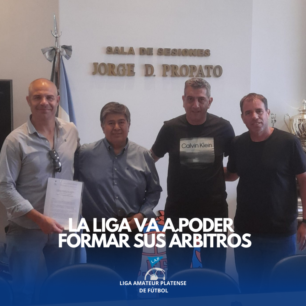 #Institucional | LA LIGA VA A PODER FORMAR SUS ÁRBITROS