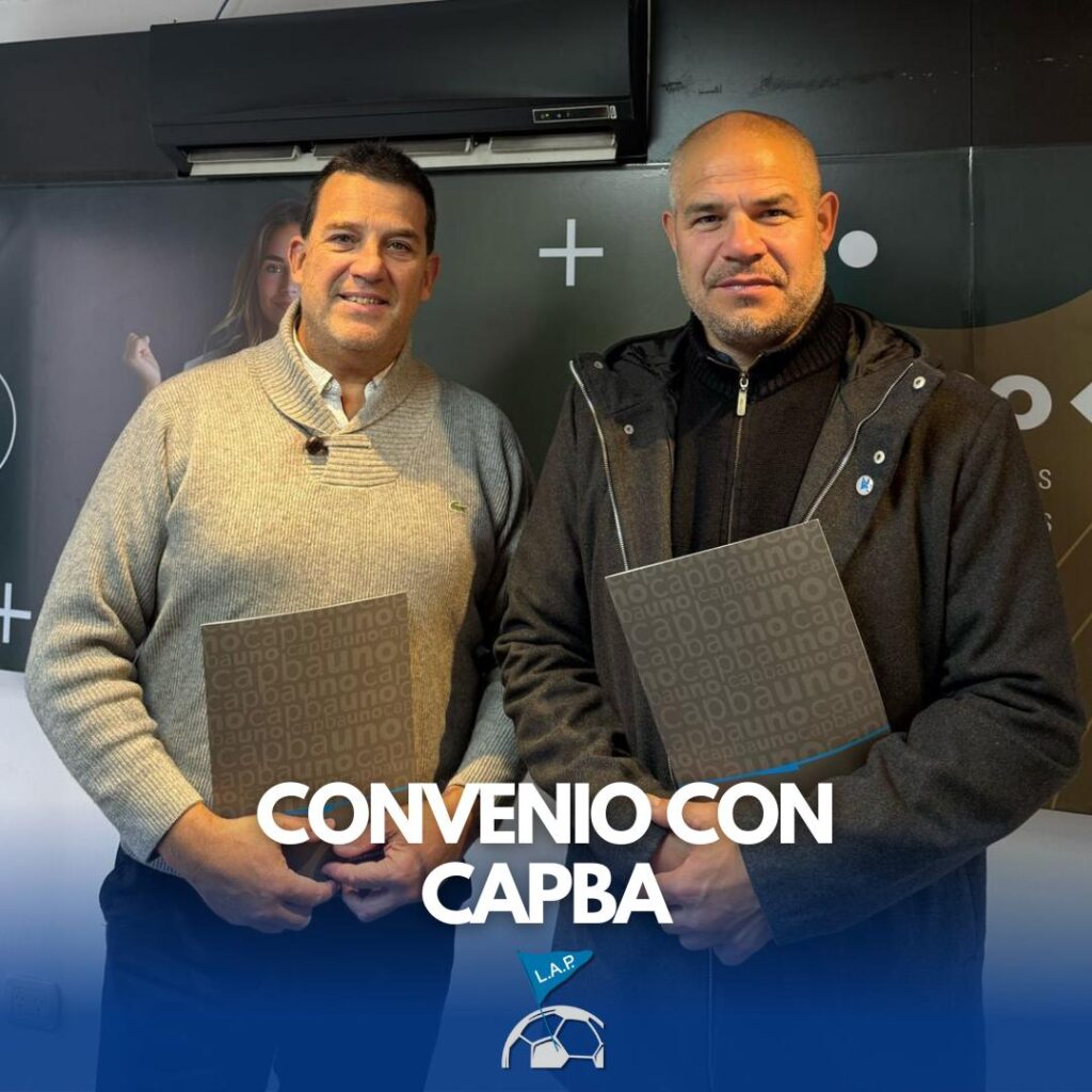 #Institucional | CONVENIO CON EL CAPBA